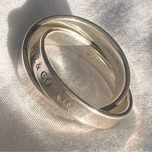 Tiffany 1837 Interlocking Circles Ring in Silver